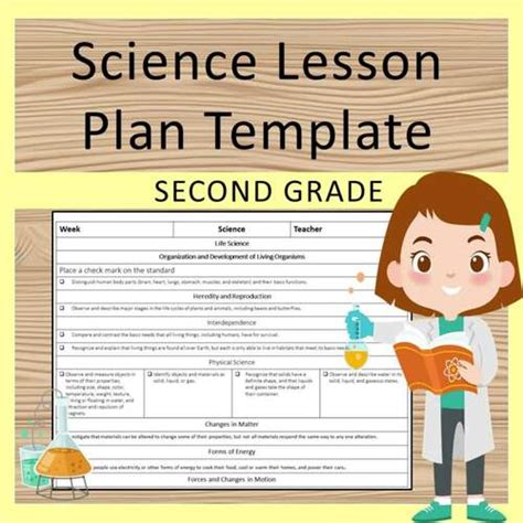 Science Lesson Plan Template Second Grade By Anas Teaching Corner