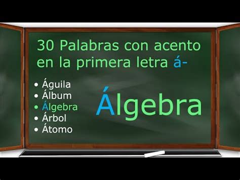 Conoce algunas palabras con tilde en la 'e' de 7 letras - IESRibera