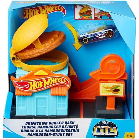 Hot Wheels City Hamburger központ szett JátékNet hu