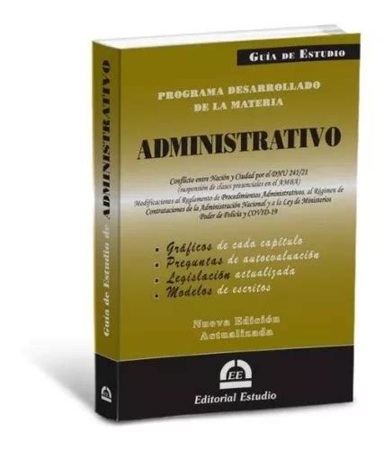 Guia De Estudio Administrativo Editorial Estudio Mercadolibre