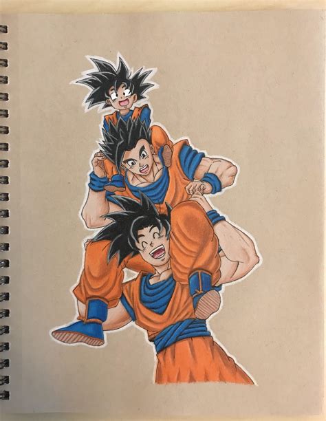 Goku Gohan And Goten Tattoo (2024)