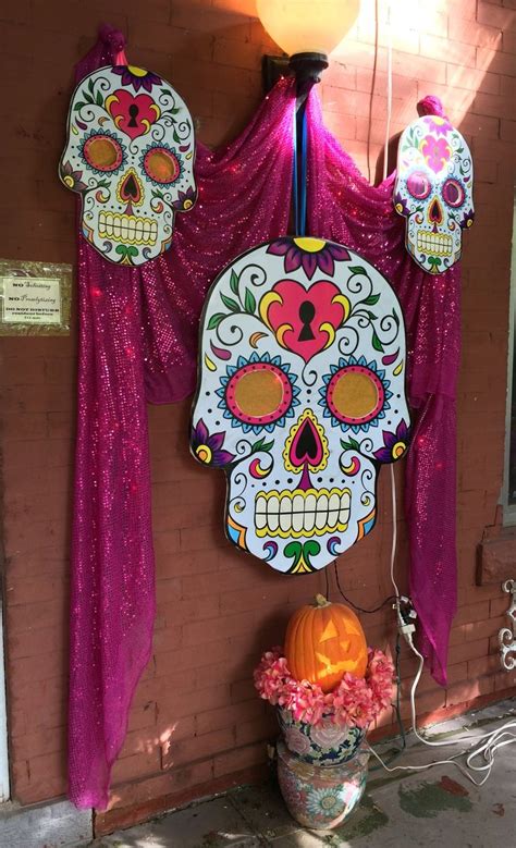 Dia De Los Muertos Skull Decorations