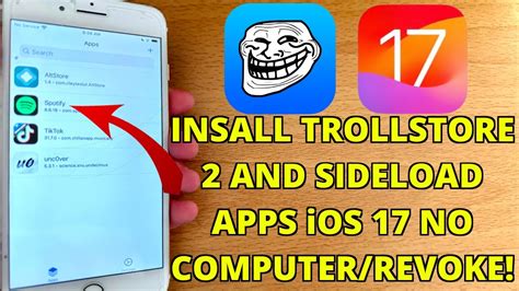 New Install Trollstore Ios Sideload Apps Ios No Revoke