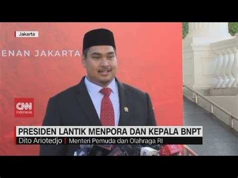 Mengenal Sosok Dito Ariotedjo Menpora Termuda Indonesia YouTube