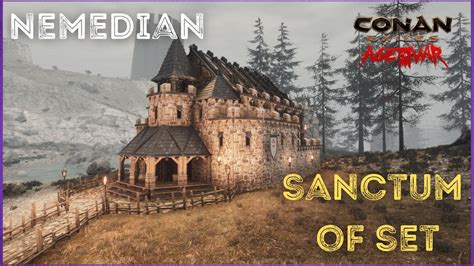 Conan Exiles Nemedian Sanctum Of Set Speed Build No Mods Youtube