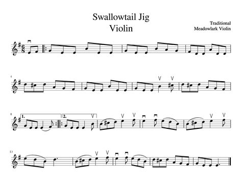 3 Easy Fiddle Tunes For Violin Free Sheet Music — Meadowlark Violin