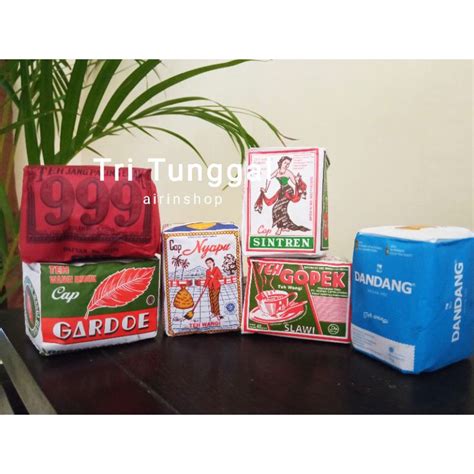 Jual Paket 6 Teh Khas Solo Teh Tubruk Cap Sintren Nyapu Gopek 999