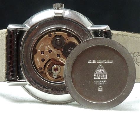 Perfect Omega De Vill Linen Dialed Vintage Watch 33mm Vintage Portfolio