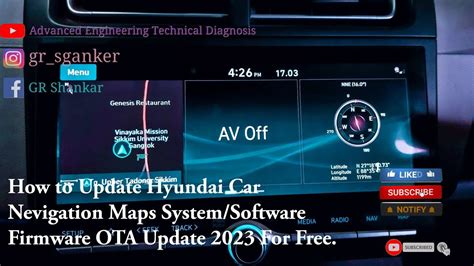 New Update Hyundai Car Music System Nevigation Maps System Software