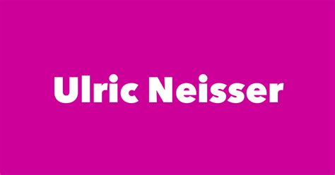 Ulric Neisser - Spouse, Children, Birthday & More