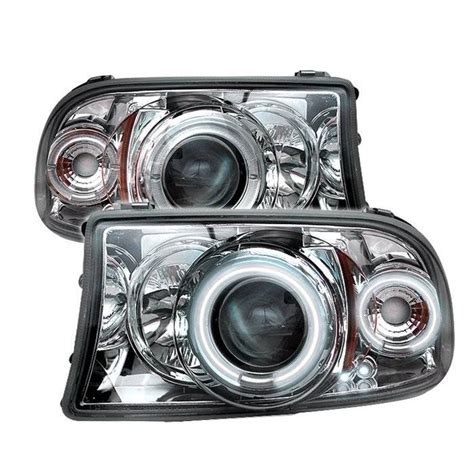 Dodge Durango Spyder Projector Headlights CCFL Halo LED Chrome