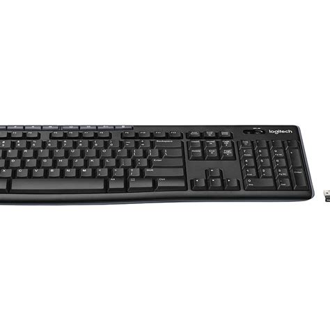 Logitech Teclado E Mouse Sem Fio Mk270 Preto Techinn