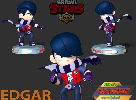 Artstation Edgar Brawl Stars Resources