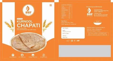 Chapati Packaging Type Manufacturing At Rs 100 Pack In Kurnool ID