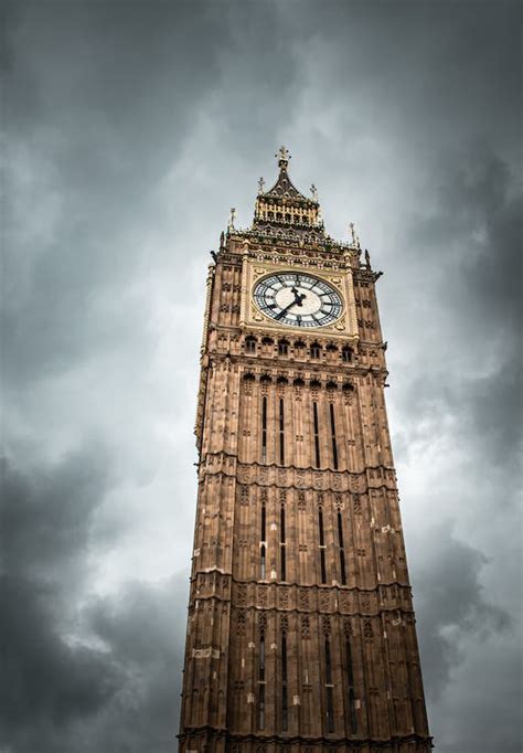 Famous Big Ben Clock Tower in London · Free Stock Photo