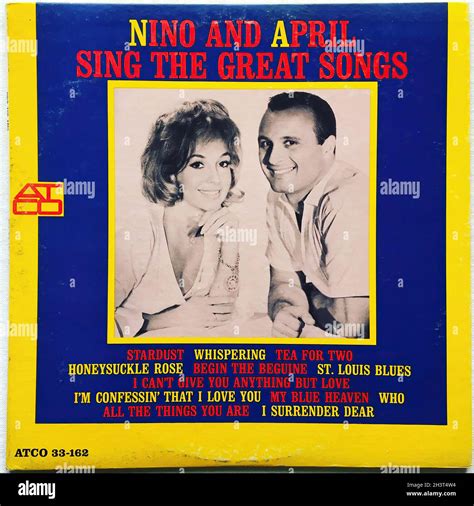 Nino Tempo And April Stevens Sing The Great Songs 1960s Lp Original