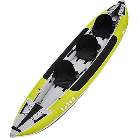 2024 Z Pro Tango 3 Man Inflatable Kayak Ta300 Green Kayak Only