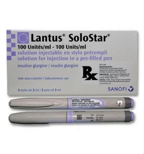 Lantus Solostar Insulin Pen 100 Iuml Usa Delivery At Rs 2500piece In