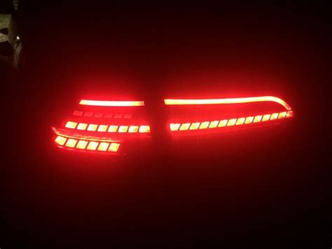 Voll Led Upgrade Design R Ckleuchten F R Vw Golf Vii Rot