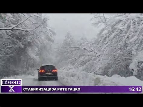 Kakvo je stanje na putevima u Hercegovini nakon sniježnih padavina