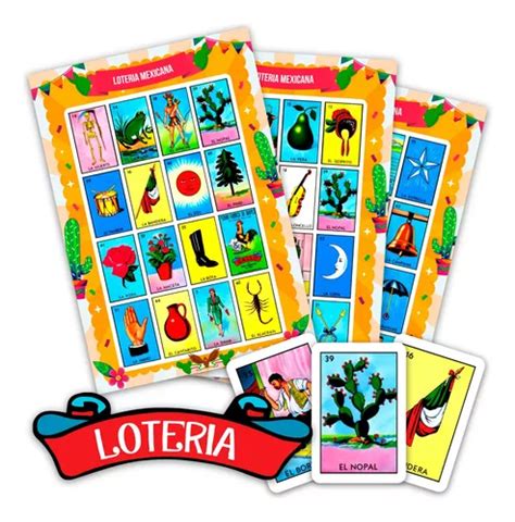 Loteria Mexicana Tablas X Baraja Diferentes Imprimible