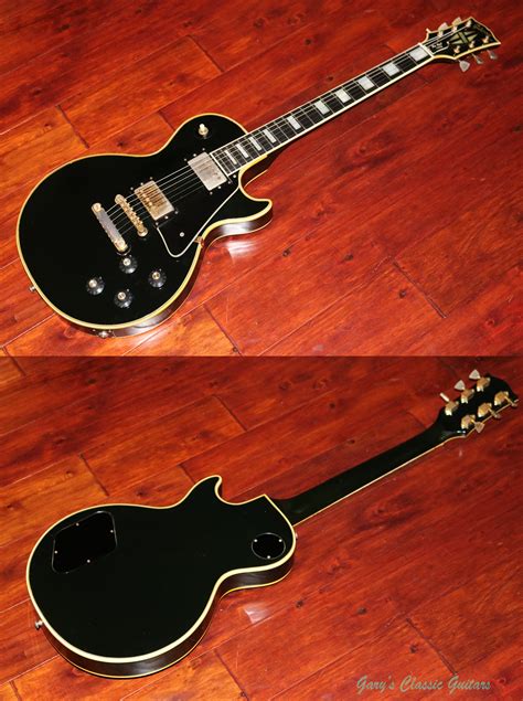 1972 Gibson Les Paul Custom Black Garys Classic Guitars And Vintage