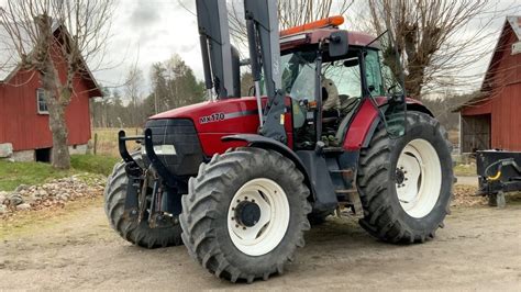 Köp Traktor Case IH Maxxum MX 170 med lastare 4WD frontlyft på