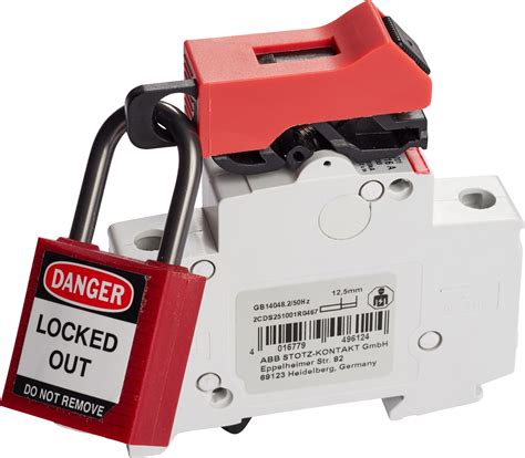 Bloqueio Universal Para Mini Disjuntores Tagout Lockout