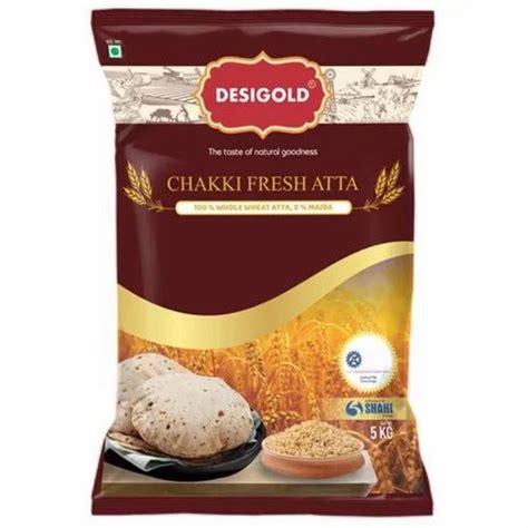 Wheat 5Kg Chakki Fresh Atta Packaging Type Plastic Bag At Rs 1000 Bag