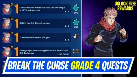 Fortnite Complete Break The Curse Quests How To EASILY Complete