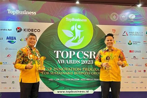 Adaro Raih Penghargaan Tertinggi Top Csr Award Antara News