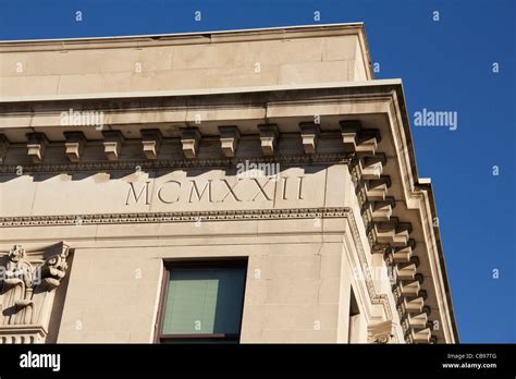Roman Numerals Building Hi Res Stock Photography And Images Alamy