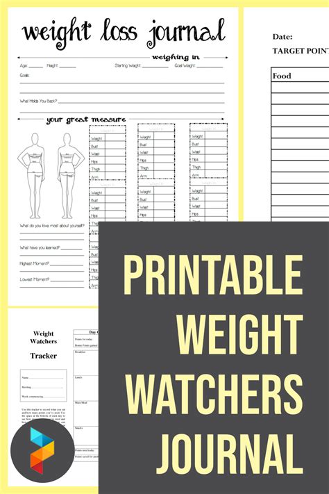 10 Best Printable Weight Journal Templates Images And Photos Finder