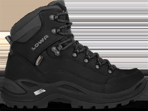 Buty Trekkingowe Damskie Czarne Lowa Renegade Gtx Mid Ws Gore Tex