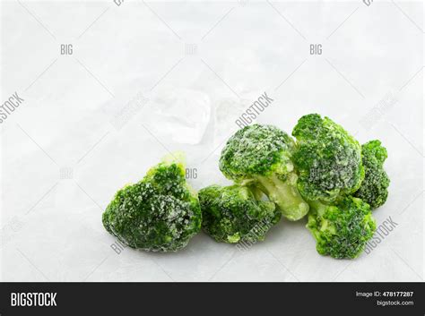 Frozen Green Broccoli Image Photo Free Trial Bigstock