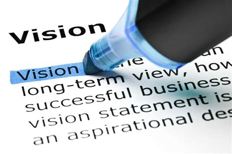 Create a personal vision statement for your career