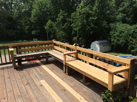 Building A Deck Bench Image To U