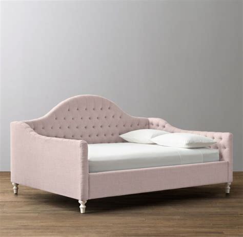 Rh Baby And Childs Reese Tufted Daybedits High Camelback Design Gives