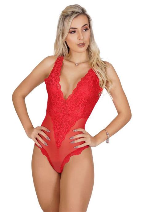 Body Sex Tule E Renda De Rany Lingerie Body Feminino Magazine Luiza