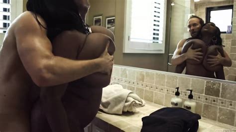 SEXY BLACK BBW WITH BIG TITS GETS POUNDED