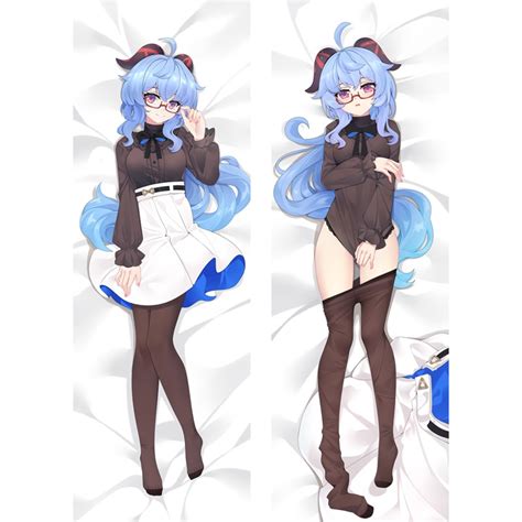 New Pattern Game Genshin Impact Ganyu Cosplay Sexy Dakimakura Pillow