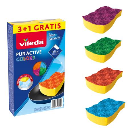 Zmywak Vileda Pur Active Colors 31 Gratis 13267085065 Allegropl