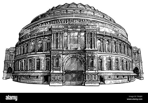 Royal Albert Hall Black And White Stock Photos And Images Alamy