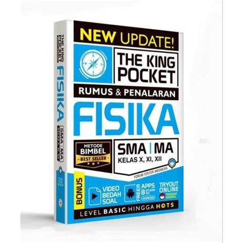 Jual Buku New Update The King Pocket Rumus Penalaran Fisika Sma Ma