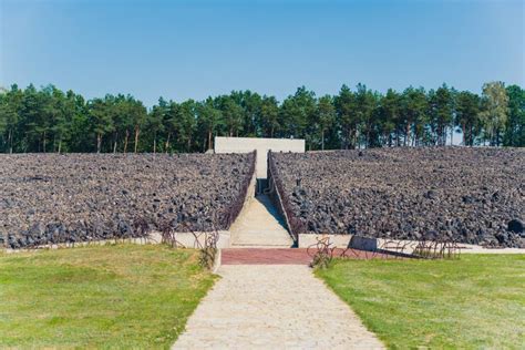 08.27.2022 - Belzec, Poland - Belzec Nazi Death Camp. Entrance To Nazi ...