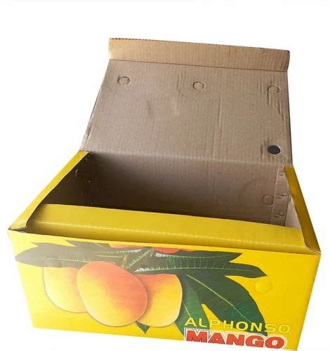 Ply Fruits Printed Corrugated Packaging Box At Rs Kg In Bengaluru