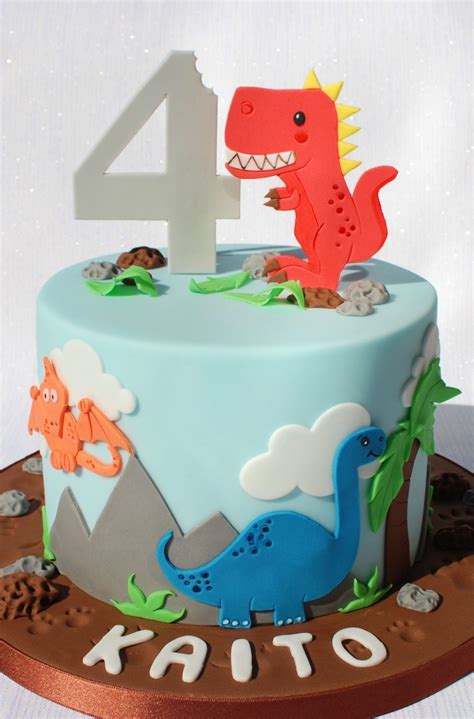 Dino cake – Artofit
