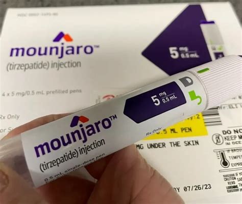 Original Mounjaro Tirzepatide Injection Prefilled Pen 5mg At Rs 10000