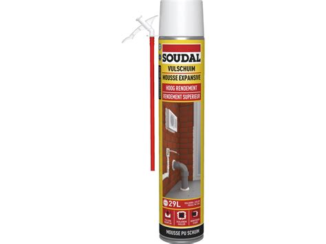 Soudal Pu Schuim Isoleren En Vullen 750ml Hubo