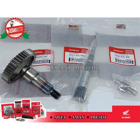 Jual Gigi Rasio Transmisi Honda Beat Fi Set Original Honda Kzl Shopee